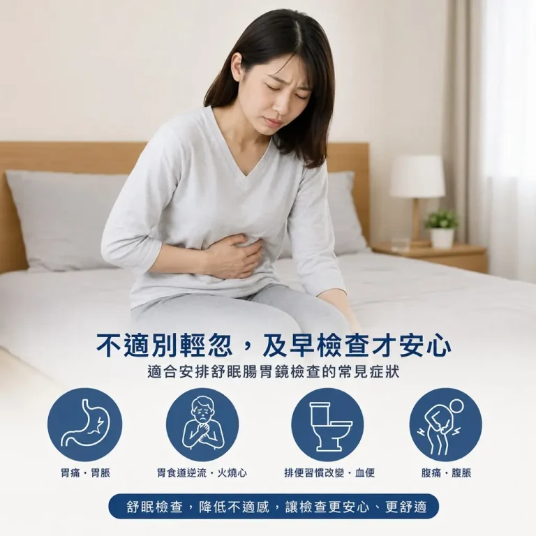 -舒 眠 胃 鏡 大 腸 鏡 檢 查