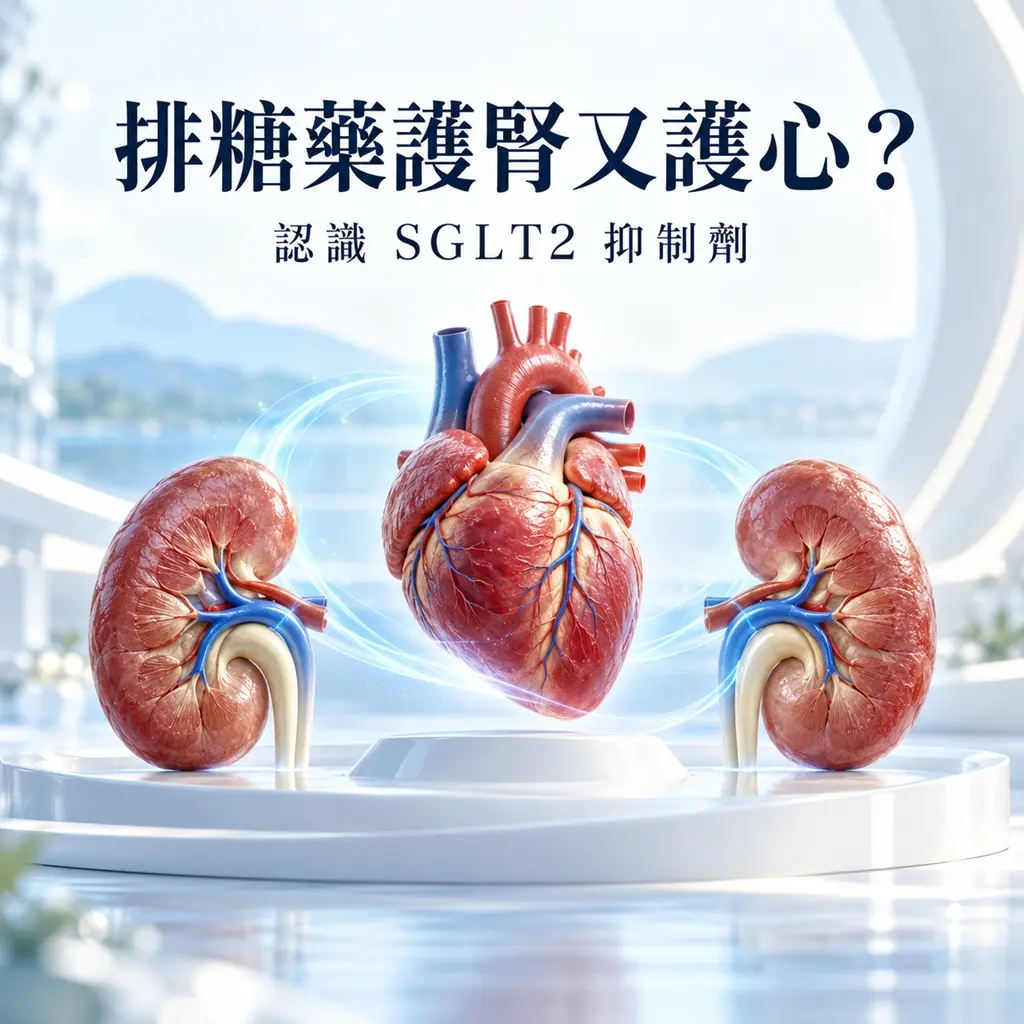 排 糖 藥 護 腎 又 護 心 ？ 醫師解析39%與26%的研究數字