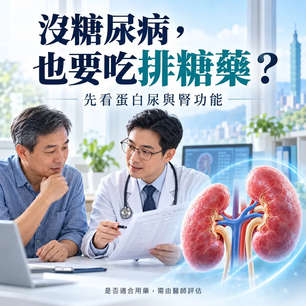 沒 糖 尿 病 ， 也 要 吃 排 糖 藥？